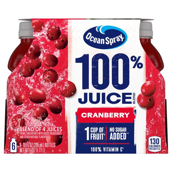 Ocean Spray 100% Juice Blend, Cranberry | Publix Super Markets