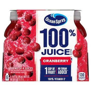 Ocean Spray 100% Juice Blend, Cranberry