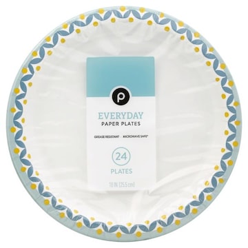 Publix Paper Plates, Everyday, 10 Inch