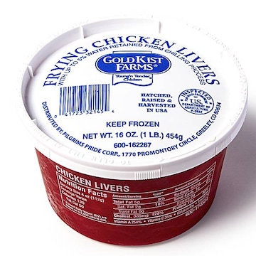 Gold Kist Farms Frozen, Chicken Livers