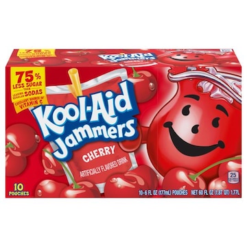 Kool-Aid Jammers Cherry Flavored Drink