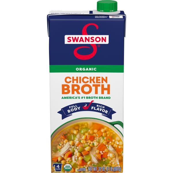 Swanson® Organic 100 Natural Chicken Broth Publix Super Markets
