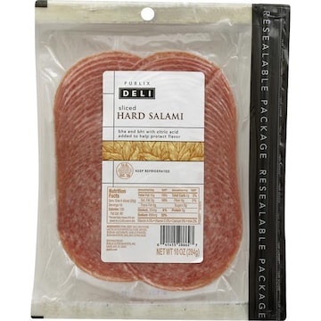 Publix Deli Hard Salami, Presliced