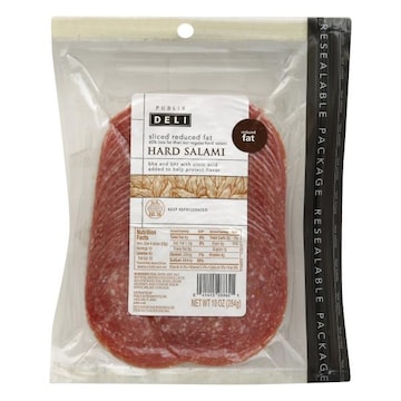 Publix Deli Hard Salami, Presliced, Reduced Fat
