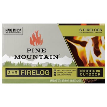 Pine Mountain Firelogs, 2 Hour