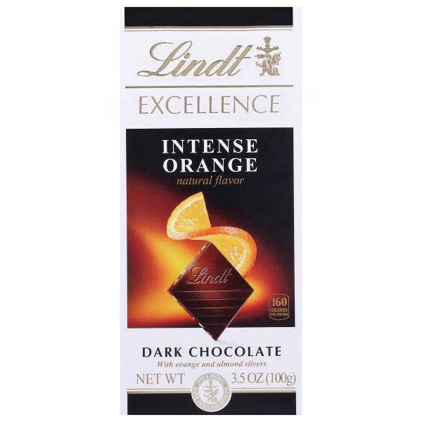 Lindt Excellence Intense Orange Dark Chocolate | Publix Super Markets
