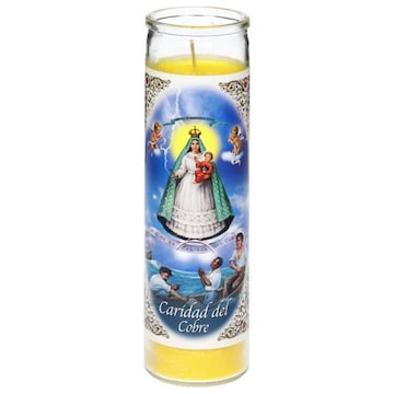 Hanna's Candle Company Candle, Virgin Carida Del Cobre, 8 Inch