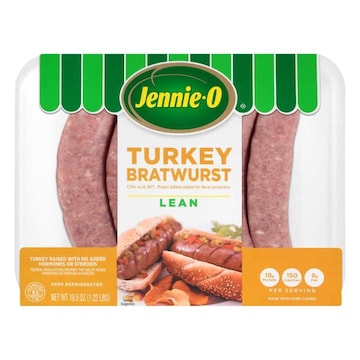 Jennie-O Turkey Bratwurst, Lean