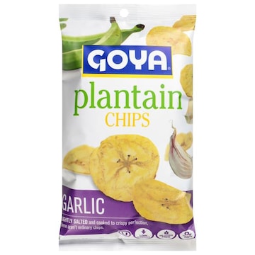 Goya Plantain Chips, Garlic, Platanitos
