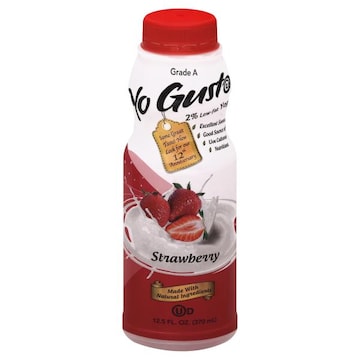 YoGusto Yogurt, 2% Low-Fat, Strawberry