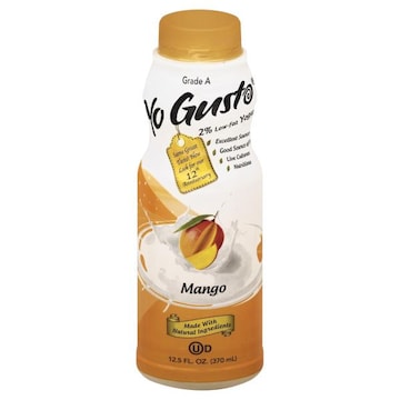 YoGusto Yogurt, 2% Low-Fat, Mango