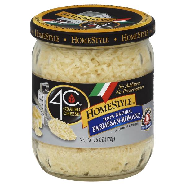 4C Homestyle Cheese, Grated, ParmesanRomano Publix Super Markets