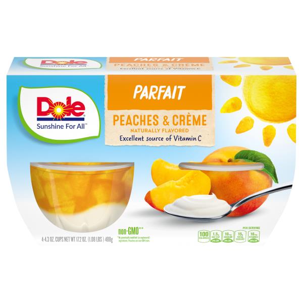 Dole Peaches & Creme Parfait | Publix Super Markets