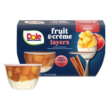 Dole Apples Fruit & Creme Layers