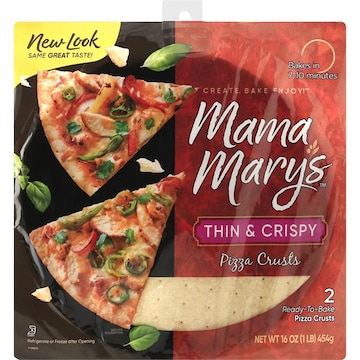 Mama Mary's Thin & Crispy Pizza Crusts