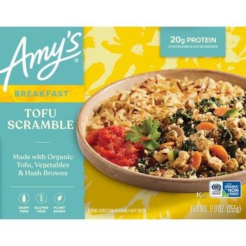 Amy's Amy's Frozen Tofu Scramble, Non-GMO, Gluten Free, 9 oz.
