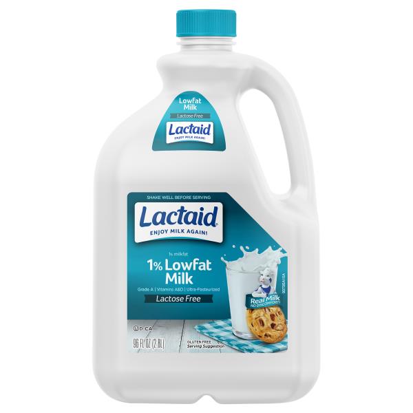 LACTAID Milk, 1% Lowfat, 1% Milkfat | Publix Super Markets