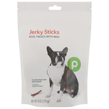 Publix Dog Treats, with Beef, Jerky Sticks