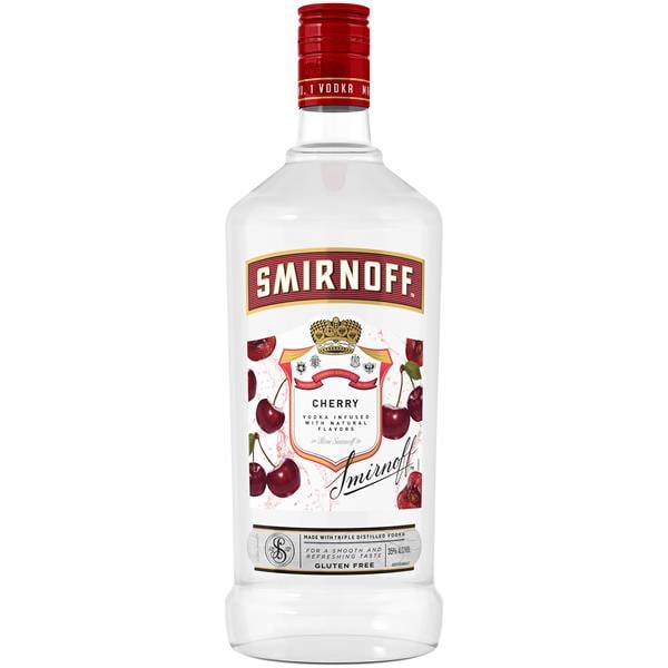 Smirnoff Smirnoff Cherry Vodka Cherry (Vodka Infused with Natural ...