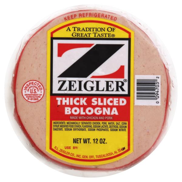 Zeigler Bologna, Thick Sliced Publix Super Markets