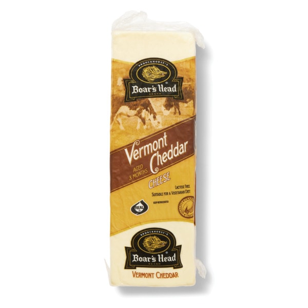 Boar's Head Vermont Cheddar Cheese, White Publix Super Markets
