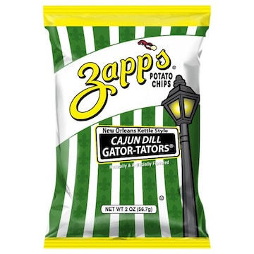 Zapp's Potato Chips, Cajun Dill Gator-Tators, New Orleans Kettle Style