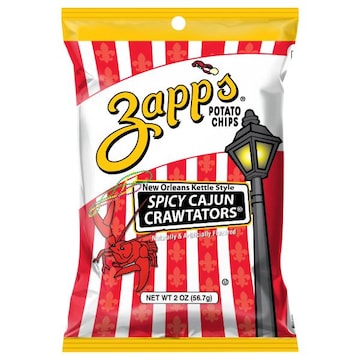 Zapp's Potato Chips, Spicy Cajun Crawtators, New Orleans Kettle Style