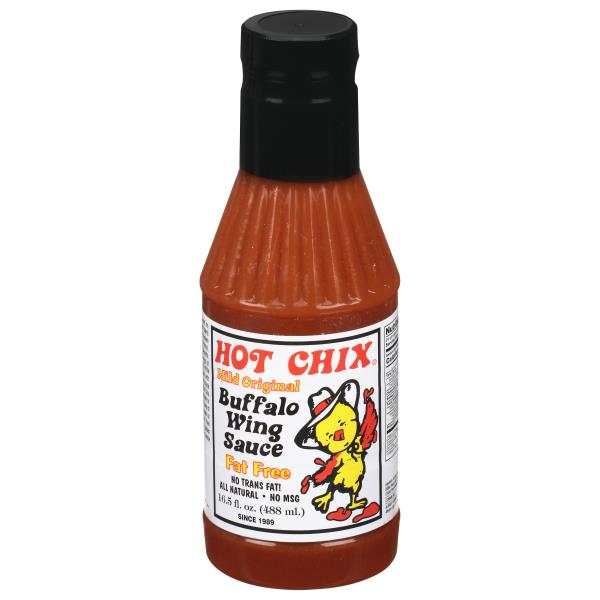 Hot Chix Buffalo Wing Sauce, Fat Free, Mild Original Publix Super Markets