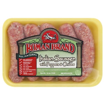 Roman Brand Italian Sausage, with Peppers & Onions