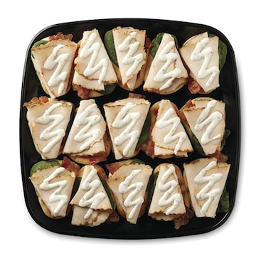 Boar's Head Chicken Bacon Ranch Naan Platter, Medium