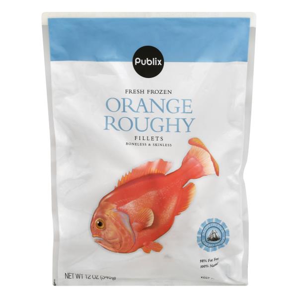 Publix Orange Roughy Fillets, Wild, Responsibly Sourced, Frozen