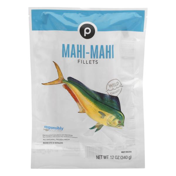 Publix MahiMahi Fillets, Wild, Responsibly Sourced, Frozen Publix