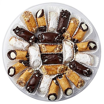 Mini Cannoli Platter Medium 25-Count