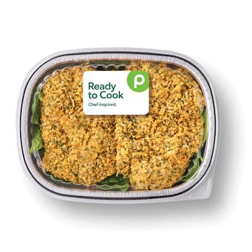 Publix Parmesan Chicken Breast Cutlets, Fresh, Ready to Cook