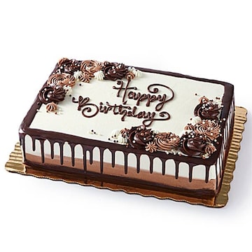 1/4 Sheet Chocolate Red Velvet