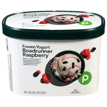 Publix Roadrunner Raspberry Frozen Yogurt