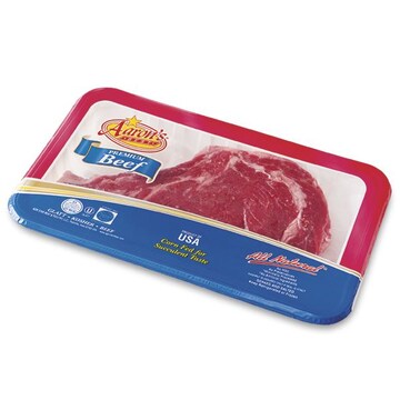 Aaron's Bone in Rib Steak, Kosher Beef