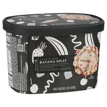 Publix Premium Ice Cream, Classic, Banana Split
