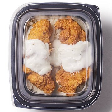 Publix Deli Chicken with Country Potatoes and Gravy