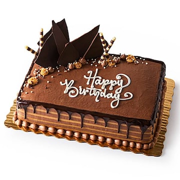 1/2 Sheet " I Heart Peanut Butter" Cake
