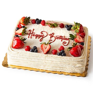 1/4 Sheet Chantilly Cake