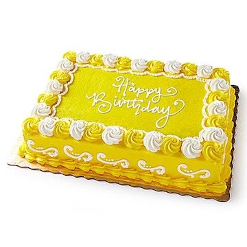 1/2 Sheet Lemon Infusion Cake