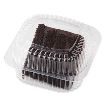 Cake Slice Chocolate Fudge Iced