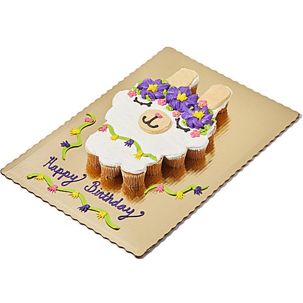 Llama Pull Apart Cupcakes 24 Count Publix Super Markets 092632 600x600 A