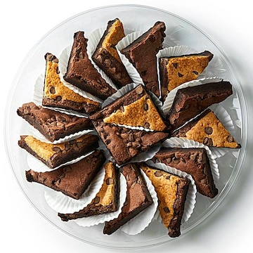 GreenWise Brookie Brownie Platter Medium 16-Count