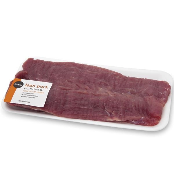 Publix Extra Lean Pork Loin, Tenderloin Butterflied Publix Super Markets