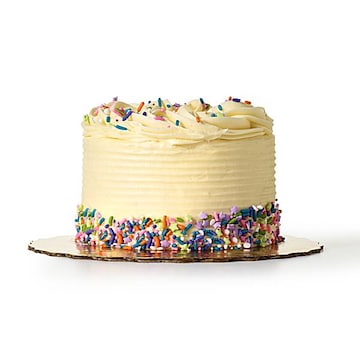 Mini Vanilla Cream Cheese Iced Cake