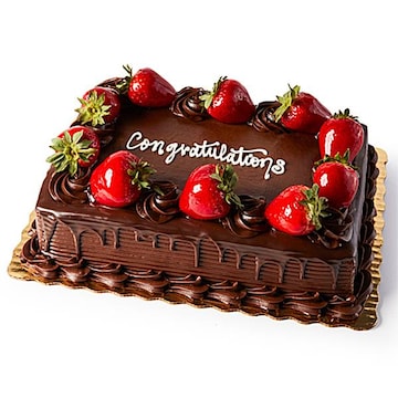 1/4 Sheet Chocolate Lovers Delight Cake