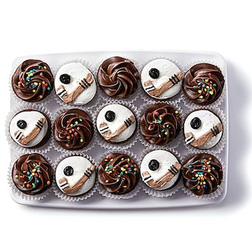 Hockey Brownie Bite Platter 15-Count