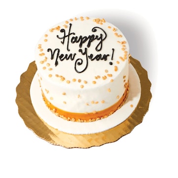 Mini Gold Confetti Buttercream Cake